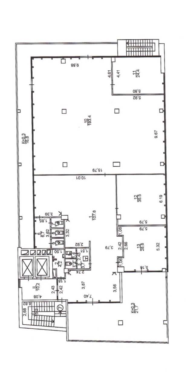 БЦ Тринити, Товарная 1, площадь 451,2м.кв.
