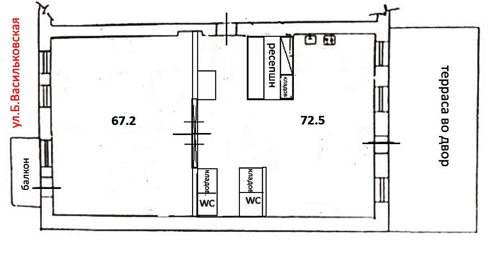 Аренда офиса 162м2, Киев, Печерский, Красноармейская 23