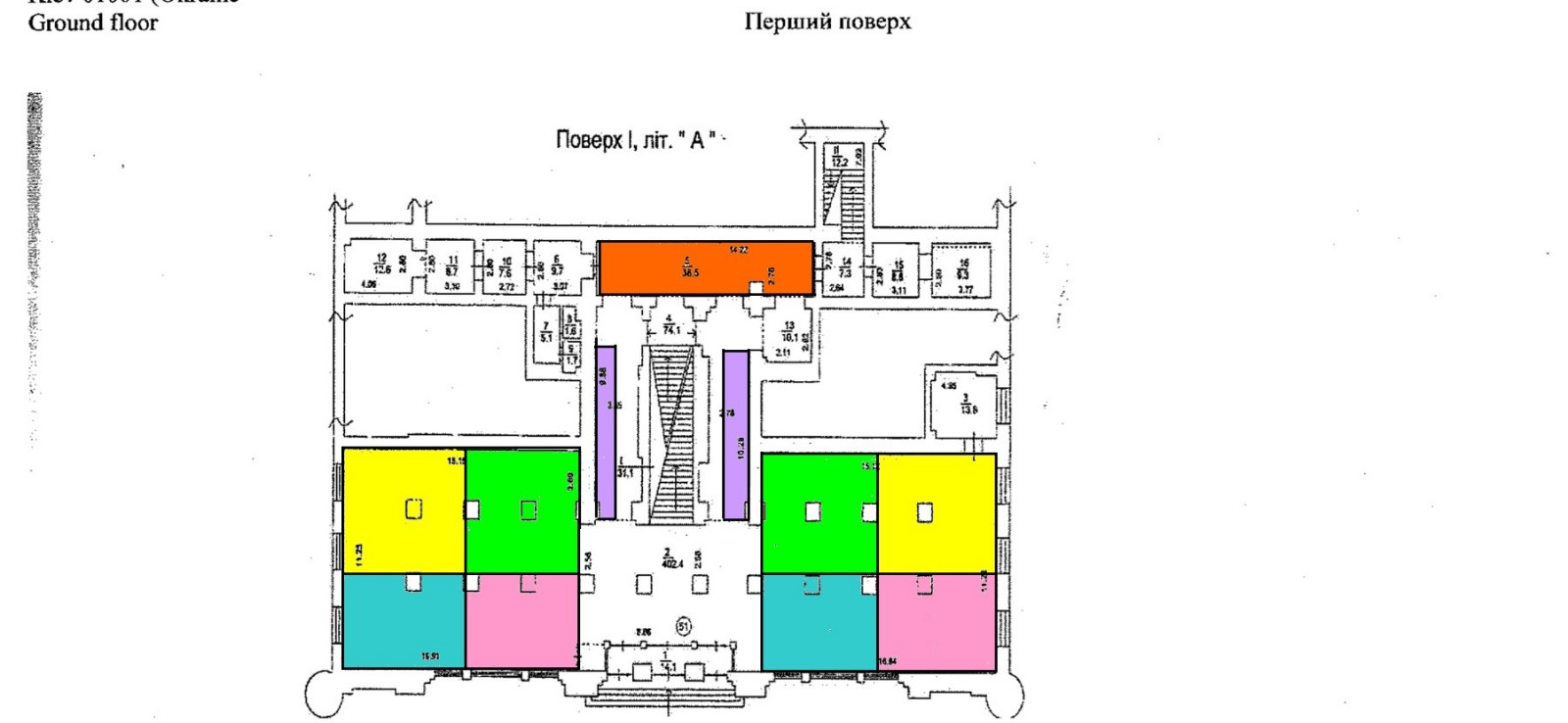 Аренда фасадного помещения Крещатик 1000 м2